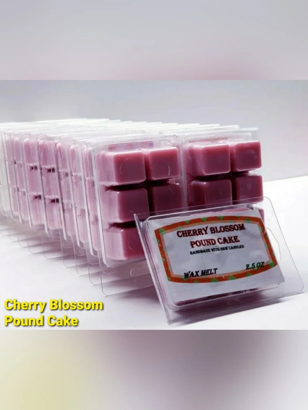 CHERRY BLOSSOM POUND CAKE -Bath & Body Works Candle Wax Melts- $8 per pack